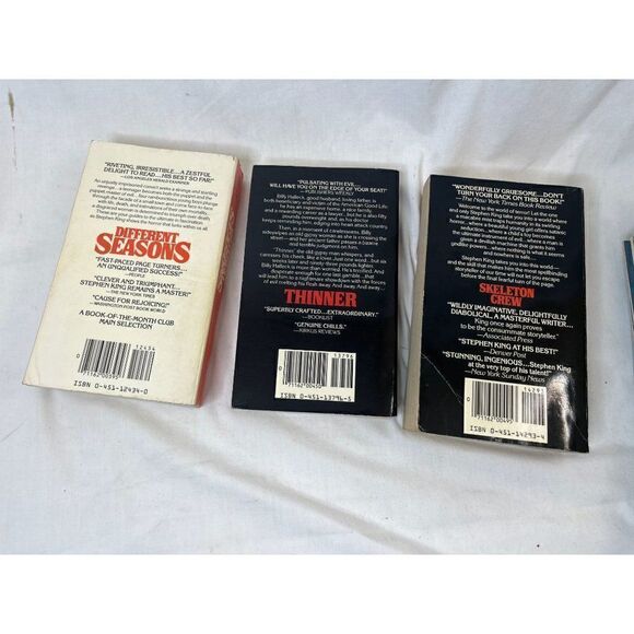Stephen King Signet 1st Edition 1st Print Different Seasons Thinner Skeleton Cre - Picture 2 of 8